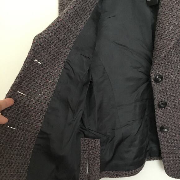 Ellen Tracy Women's Fashion Gray Wool Blazer Size 6 | Style TEMU9889 Calypso - Picture 8 of 10